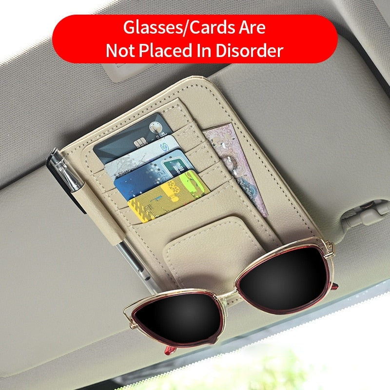 Car Sun Visor Organizer Multi-Pocket