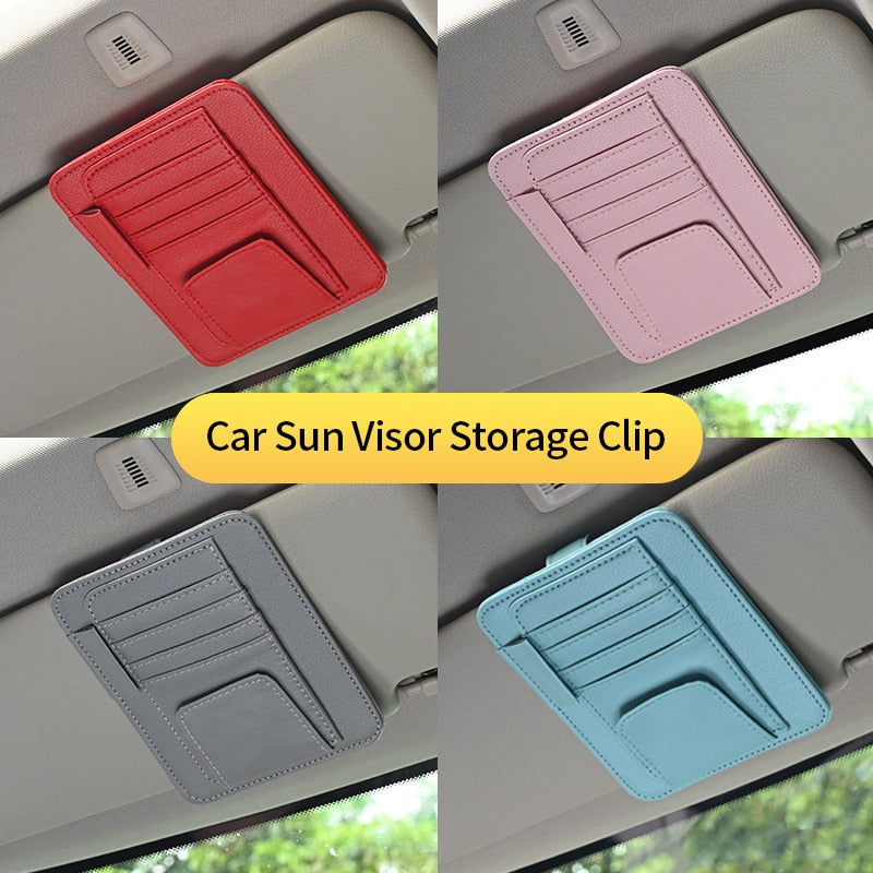 Car Sun Visor Organizer Multi-Pocket