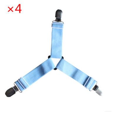 4PCS Adjustable Bed Sheet Clips