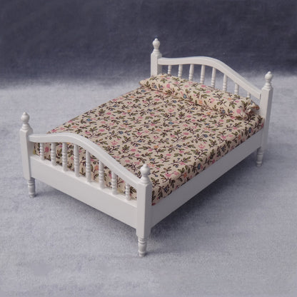 Small Floral Bedroom Bed Linen Mini Furniture