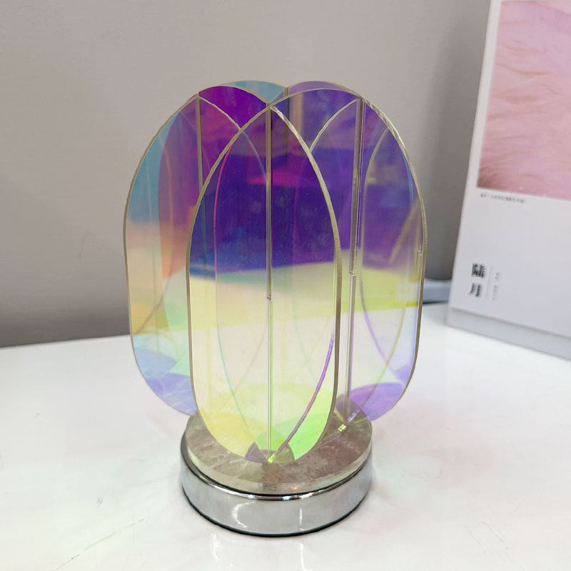 Colorful Acrylic Indoor Soft Decorative Table Lamp Home Decor Led Lights