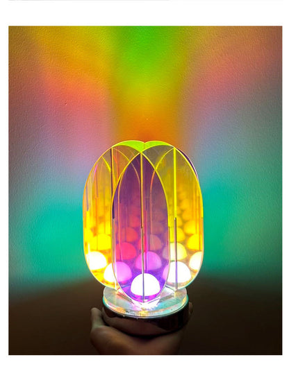 Colorful Acrylic Indoor Soft Decorative Table Lamp Home Decor Led Lights